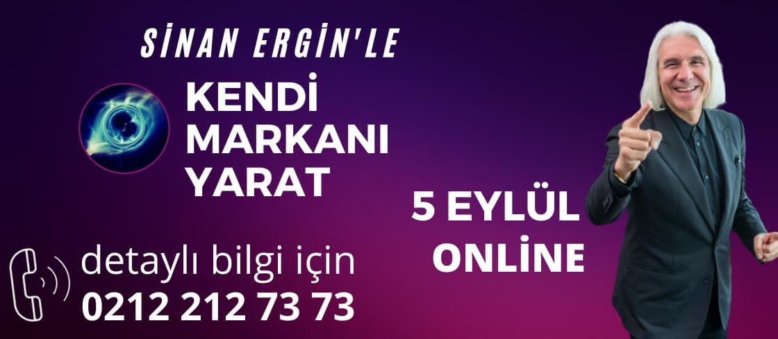 kendi markani yarat sinan ergin resmi internet sitesi