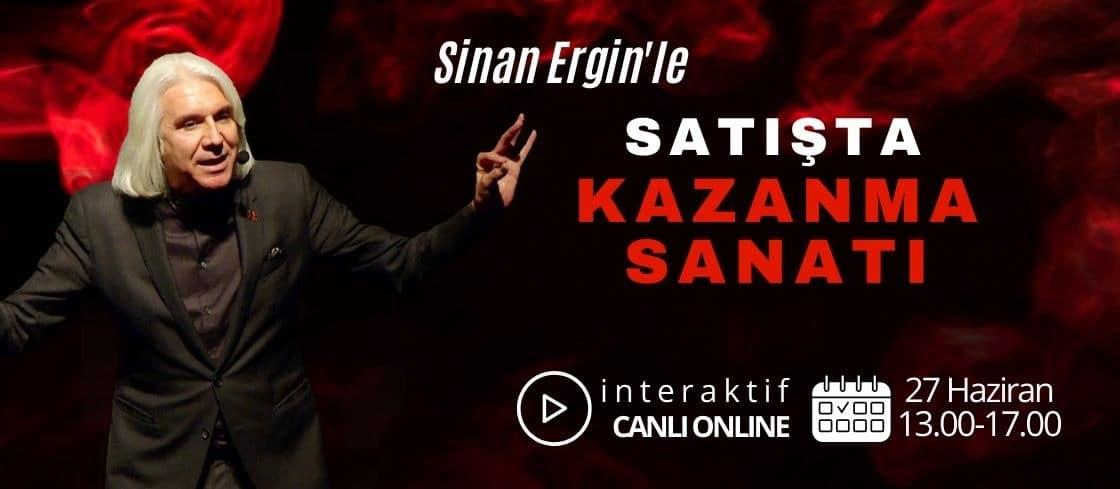 Sinan Ergin’le ‘Kazanma Sanatı’ – Online