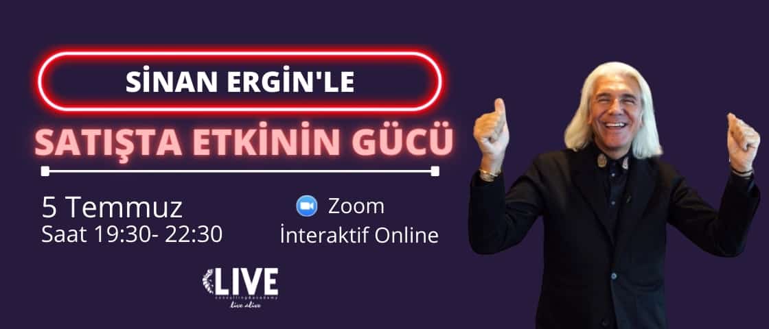 Sinan Ergin'le Satışta Etkinin Gücü