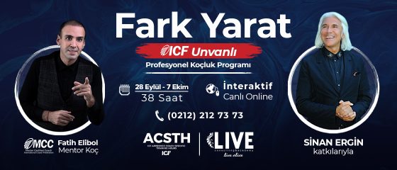 ICF Unvanlı Profesyonel Koçluk Programı ICF Unvanlı Profesyonel Koçluk Programı