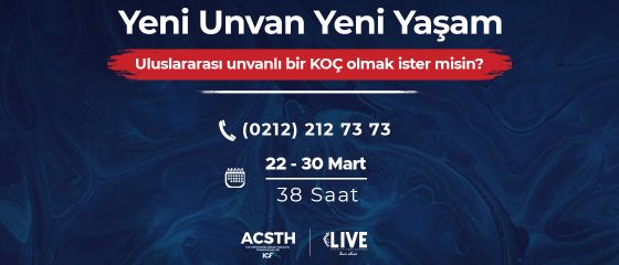ICF Unvanlı Profesyonel Koçluk Programı