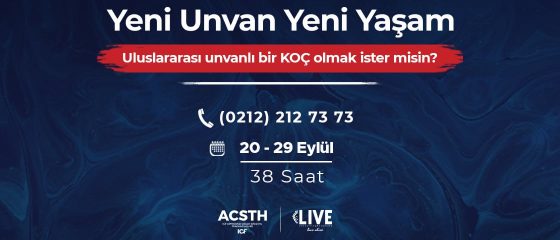 ICF Unvanlı Profesyonel Koçluk Programı