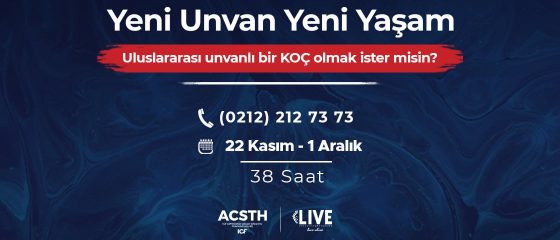 ICF Unvanlı Profesyonel Koçluk Programı