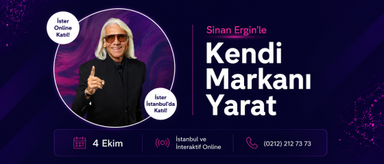 Sinan Ergin’le Kendi Markanı Yarat